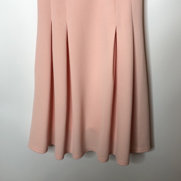 LuLu's Womens Dress Cut out Detailing Pink Flare Skirt Adornments M MEDIUM - Picture 6 of 9